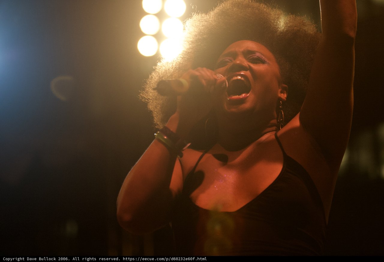 Afro Singer Takes the Stage