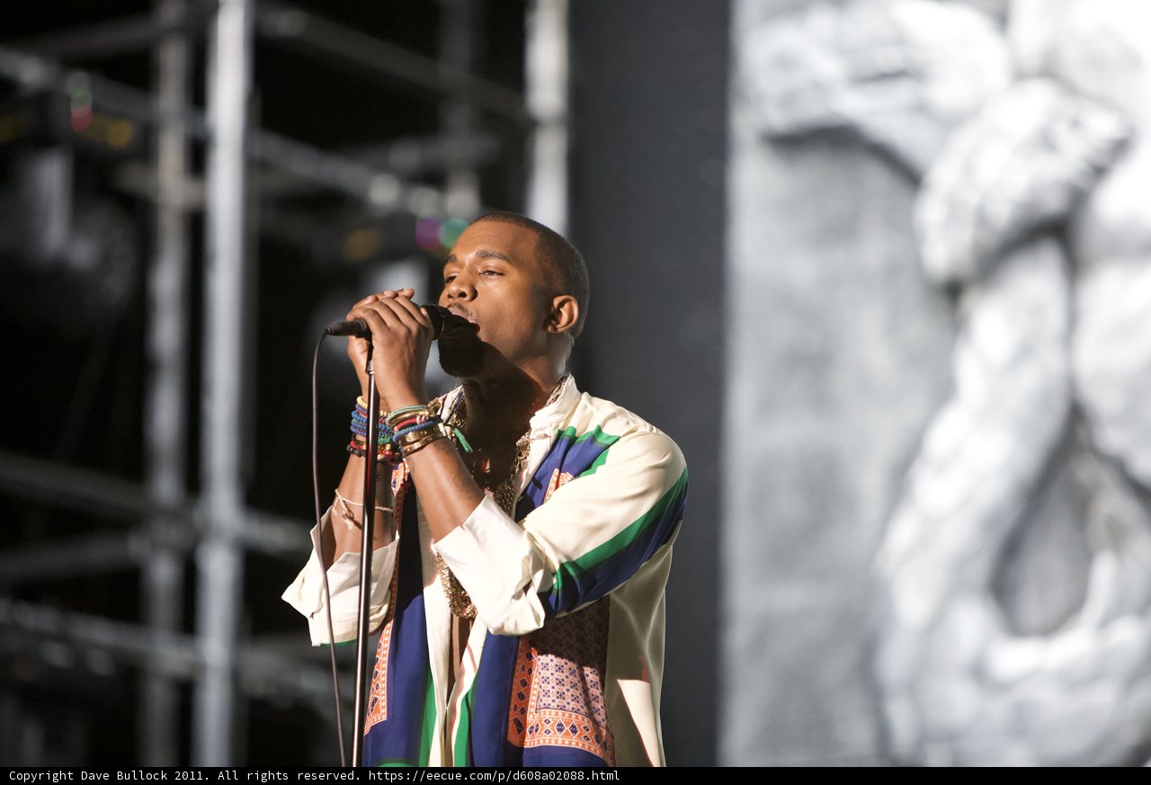 Kanye West Belts Out Solo Performance at Coachella