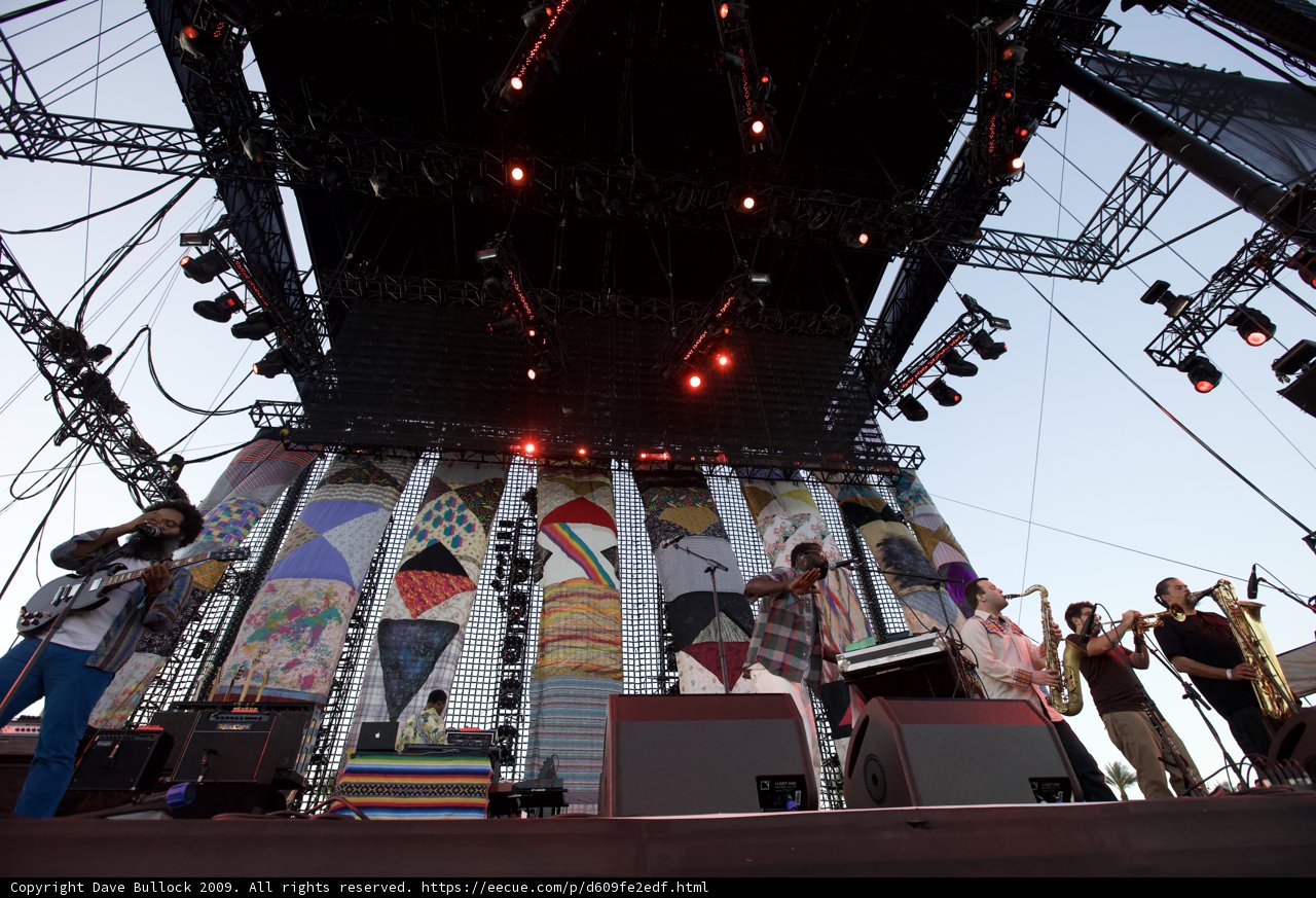 Kyp Malone and friends rock the Coachella stage