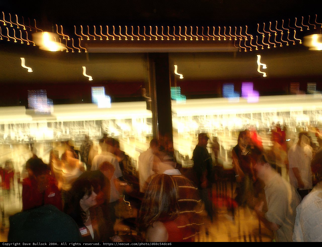 Blurry Nightlife at the APC Koji Xmas Party