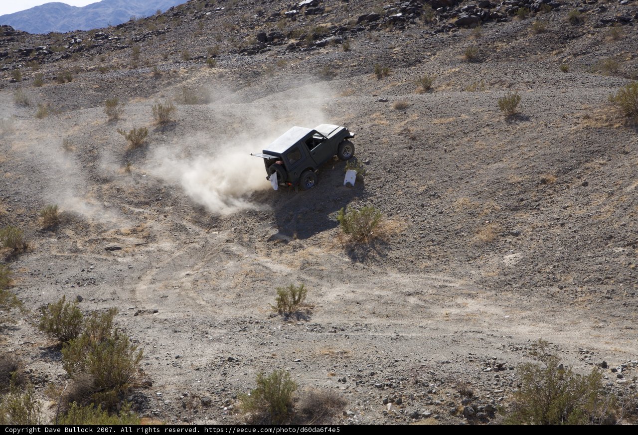 Off-Roading Adventure on a Gravel Road
