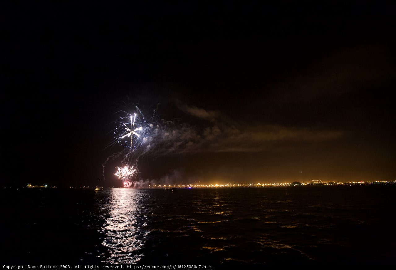 Explosive Celebration on the Lake