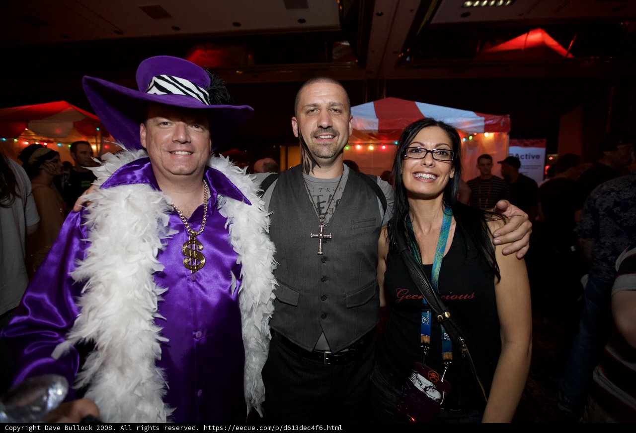 Two Women and a Purple Cowboy