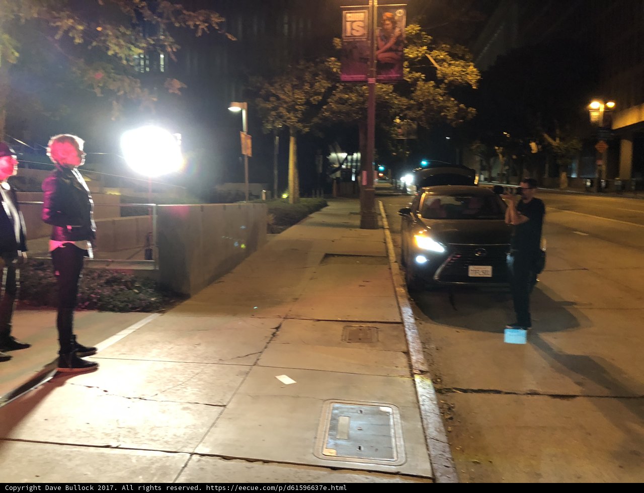 Nighttime Walk in the City