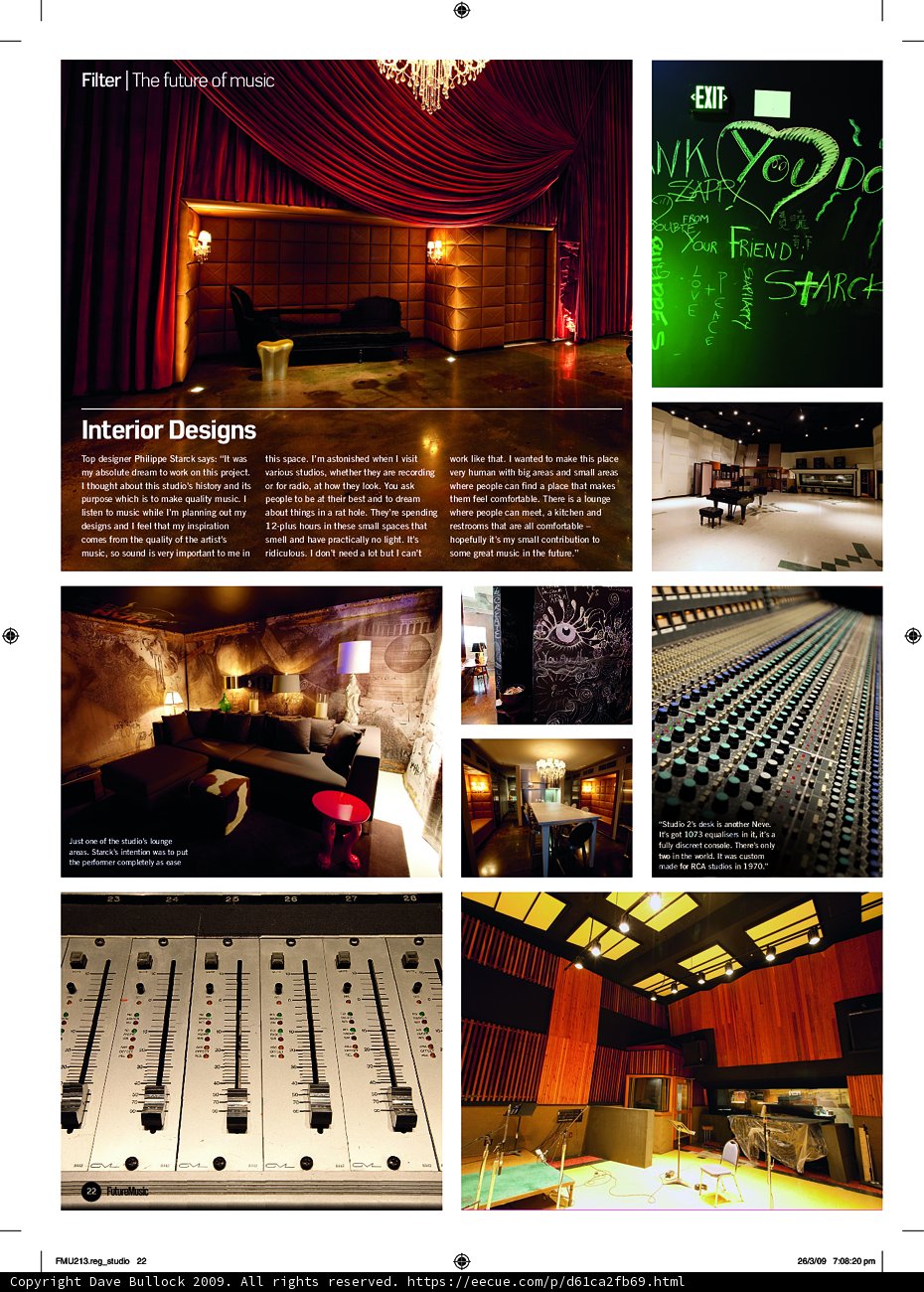 Inside the Studio
