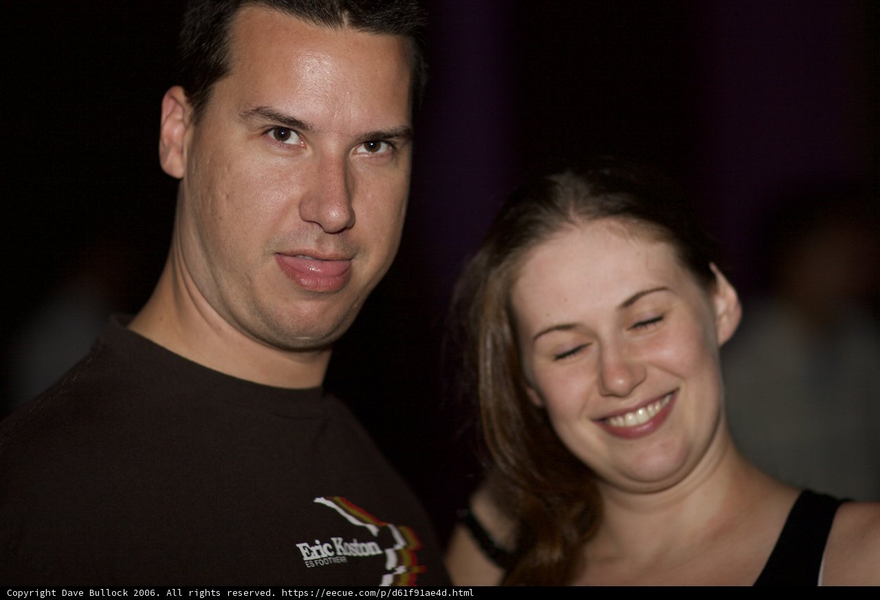 Happy Couple in Matching T-Shirts