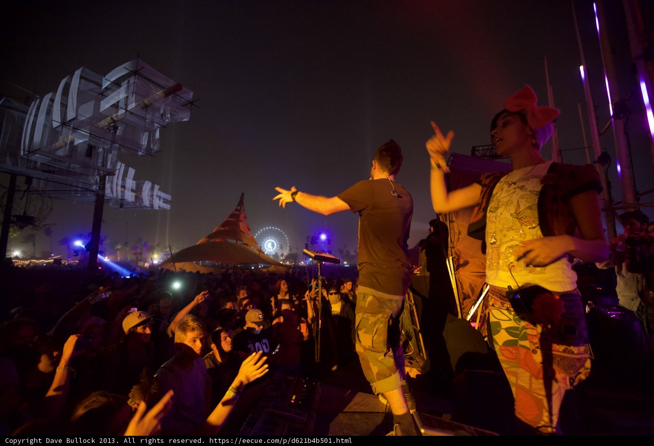 Nighttime thrill at Coachella