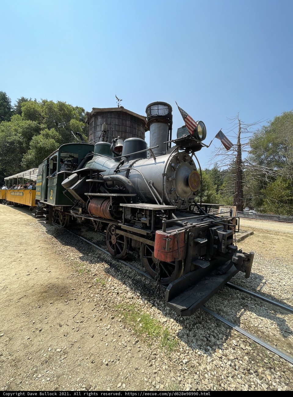 Locomotive on the Tracks