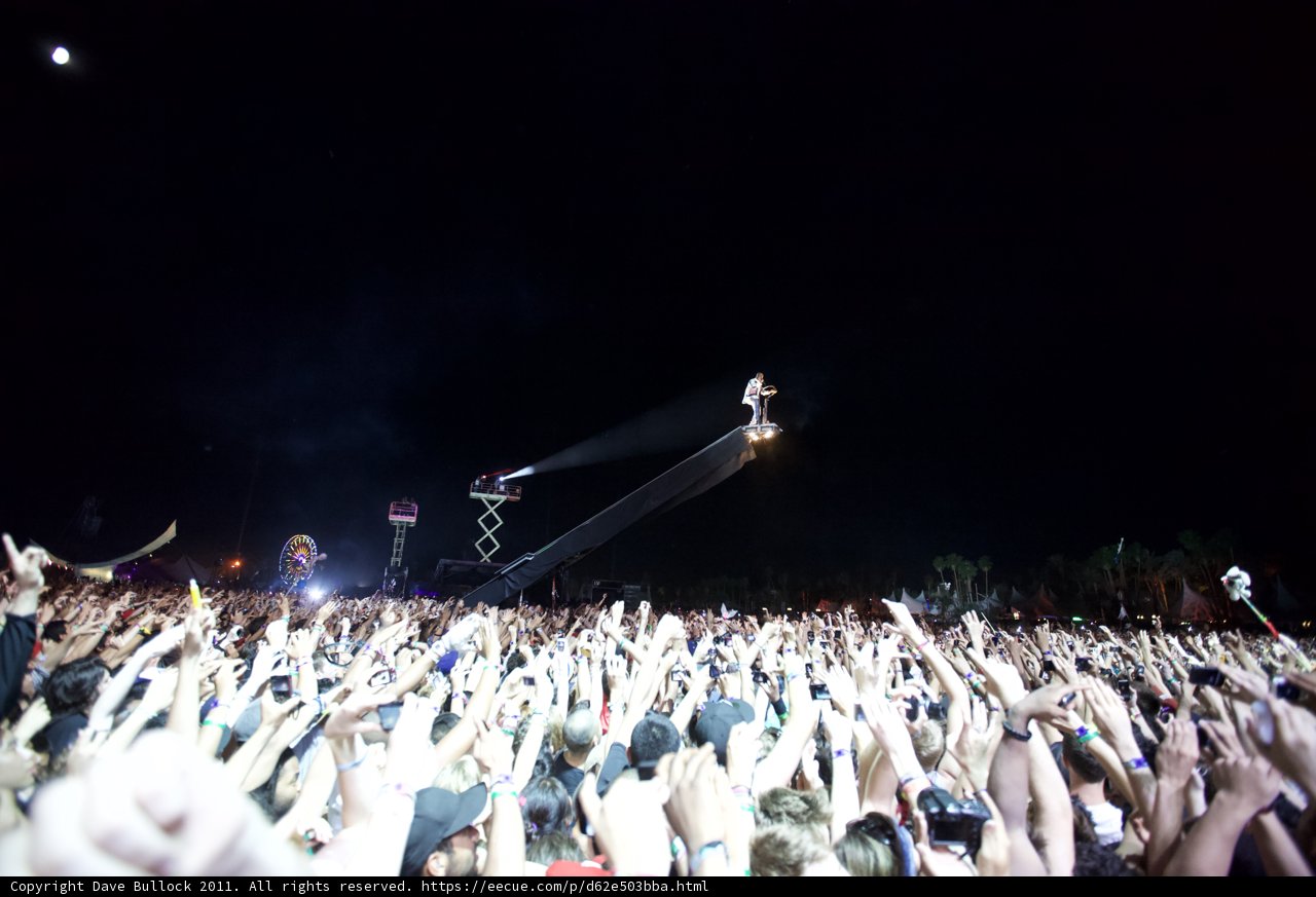 Pole Man Rocks the Crowd at Coachella 2011