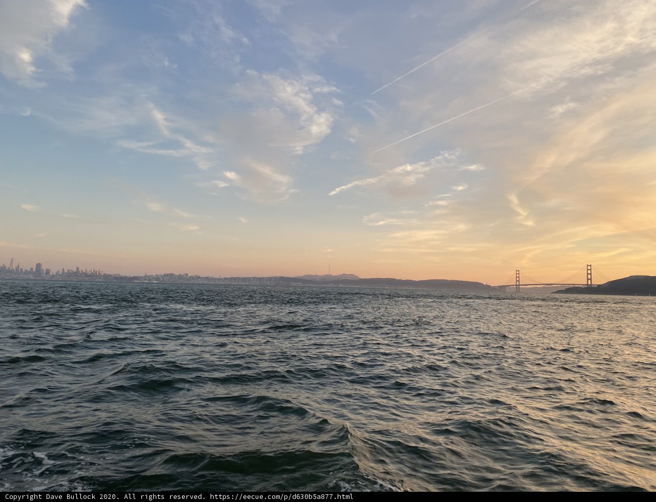 Sunset over the Majestic Bay