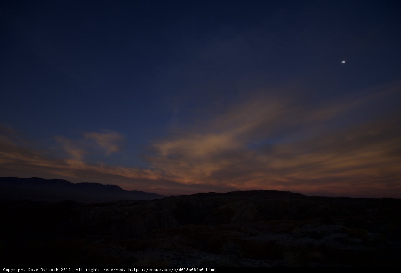 Desert Moonrise