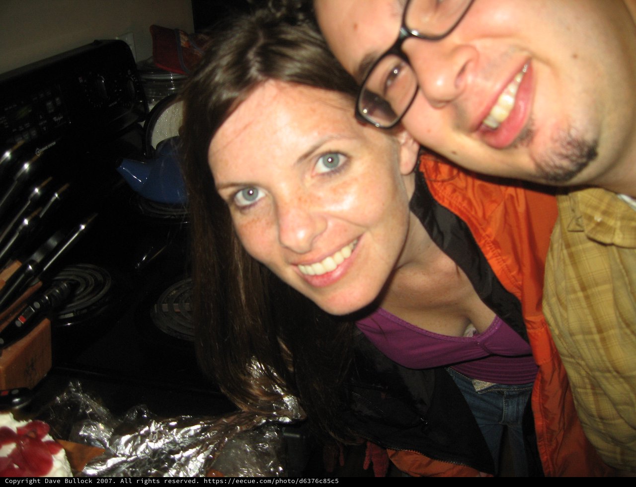 Dave and Penelope Celebrate Wedding Anniversary with Cake