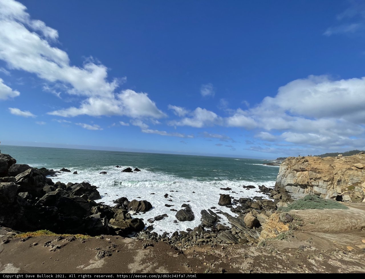 Majestic View of the California Coastline