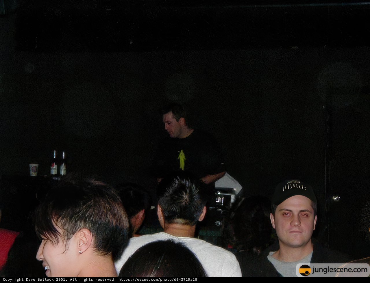 Koncrete Jungle and Respect Party with Alan W on Stage