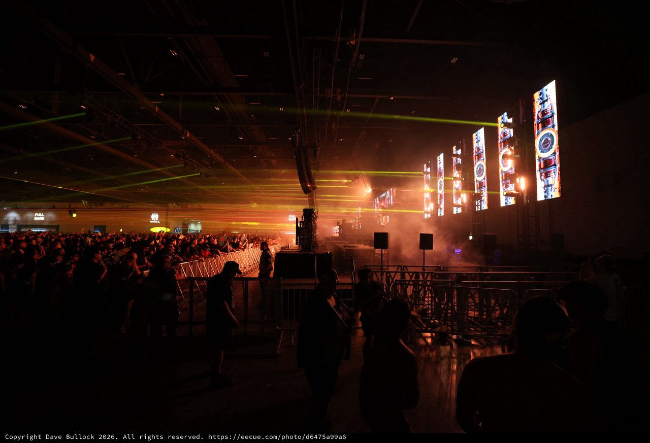 Laser Light Show Ignites Wobbleland 2026 Dance Floor