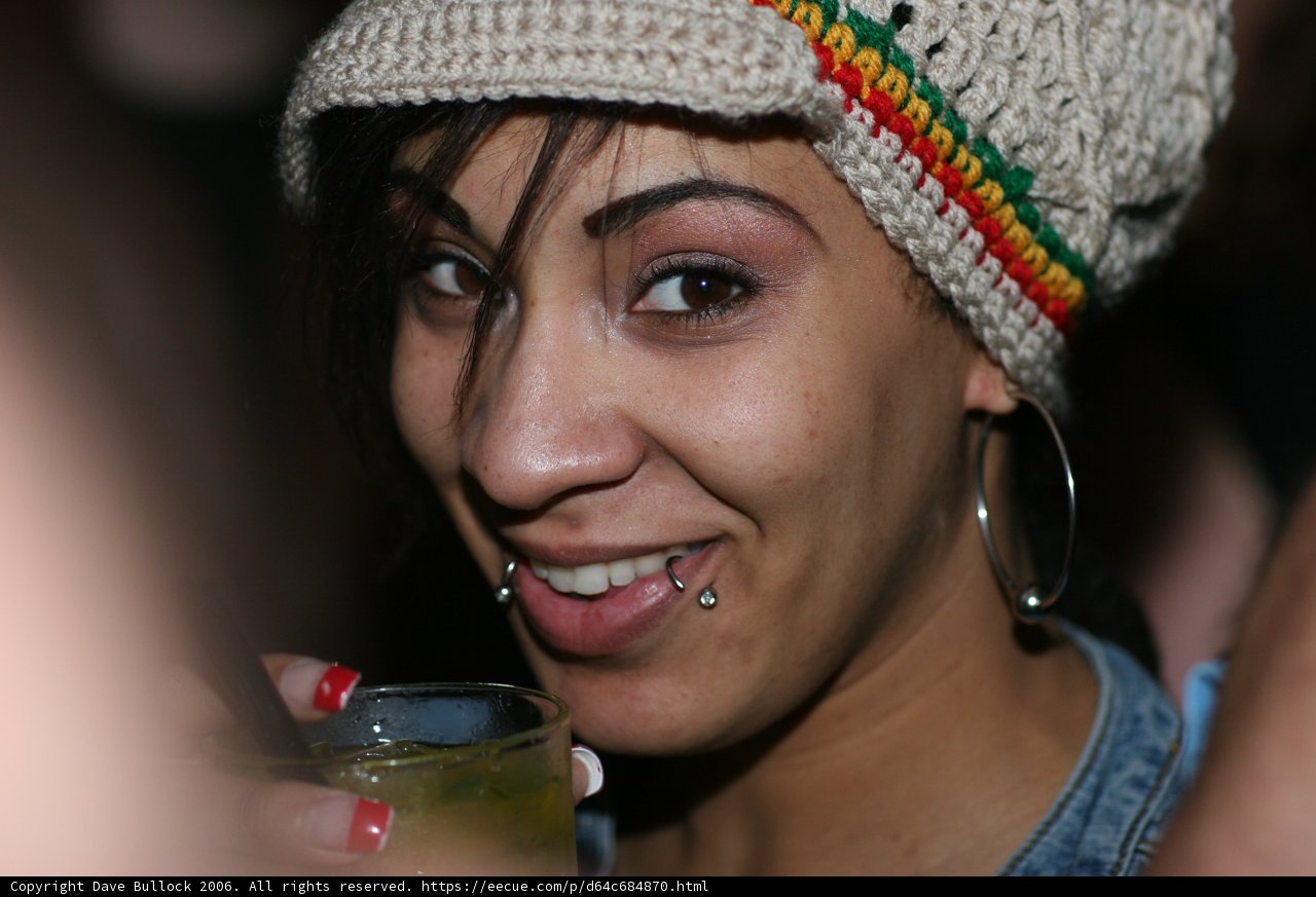 Hat and Hand with Cocktail