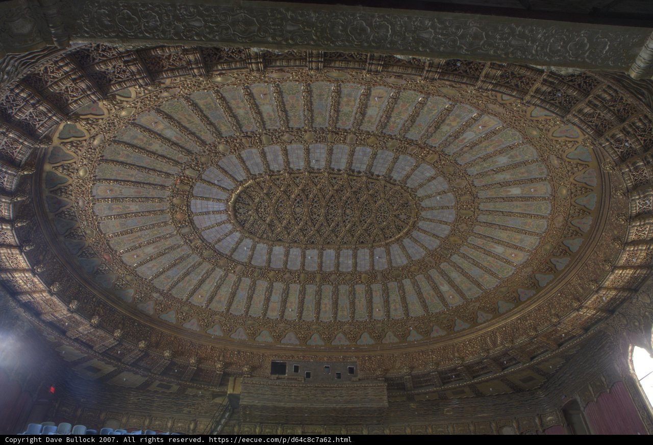 Majestic Ceiling of the Grand Mosque