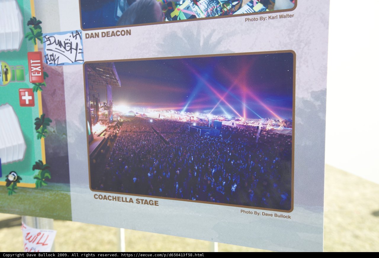 Coachella 2009 Concert Poster