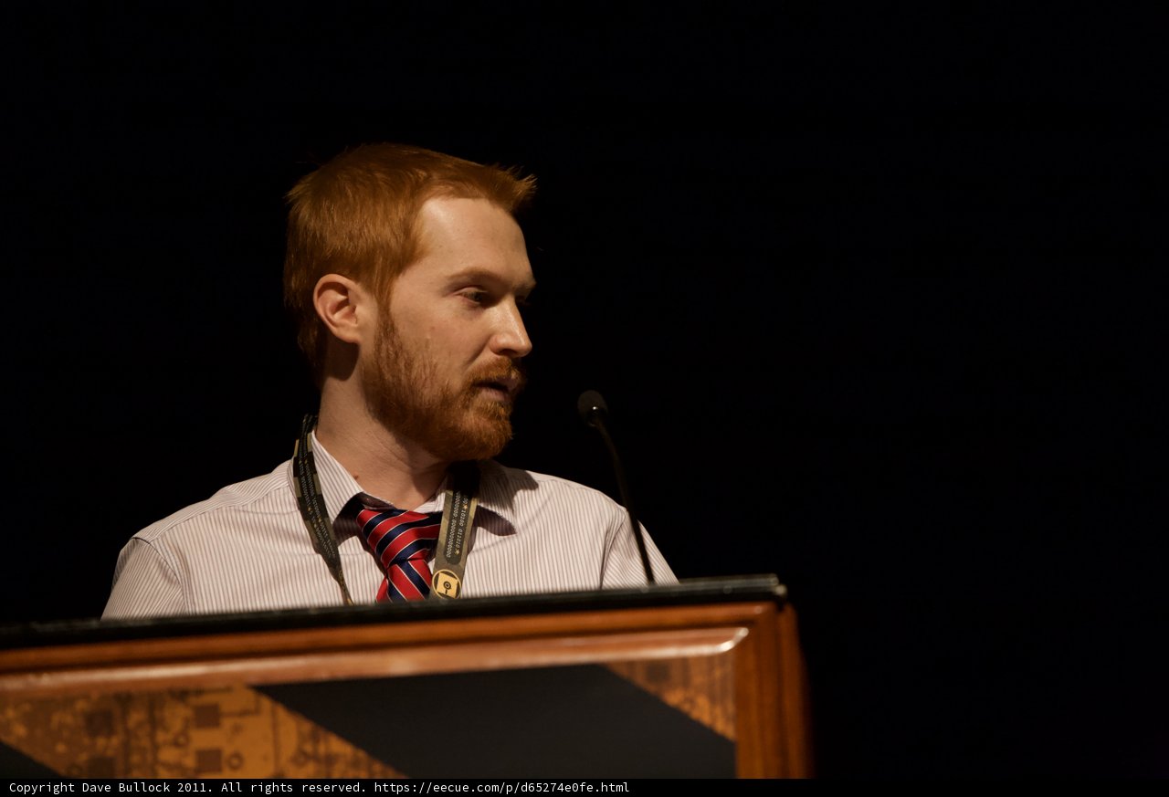 The Red-Haired Speaker at Defcon