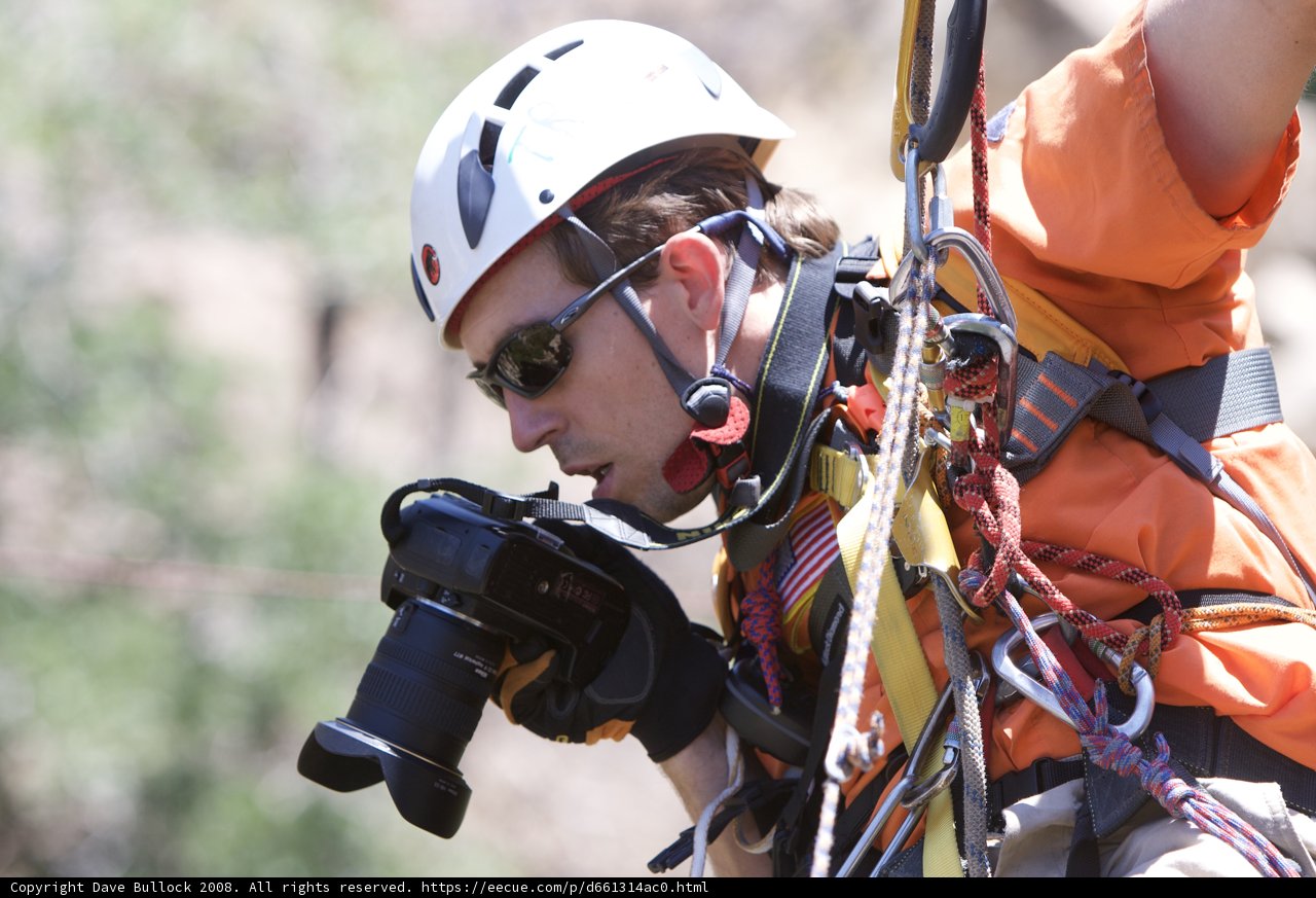 Orange-Helmeted Photographer