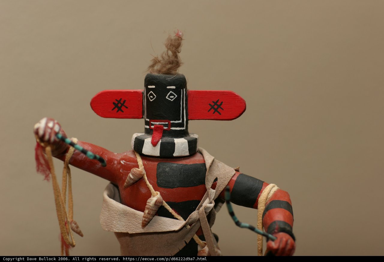 Native American Puppet Figurine