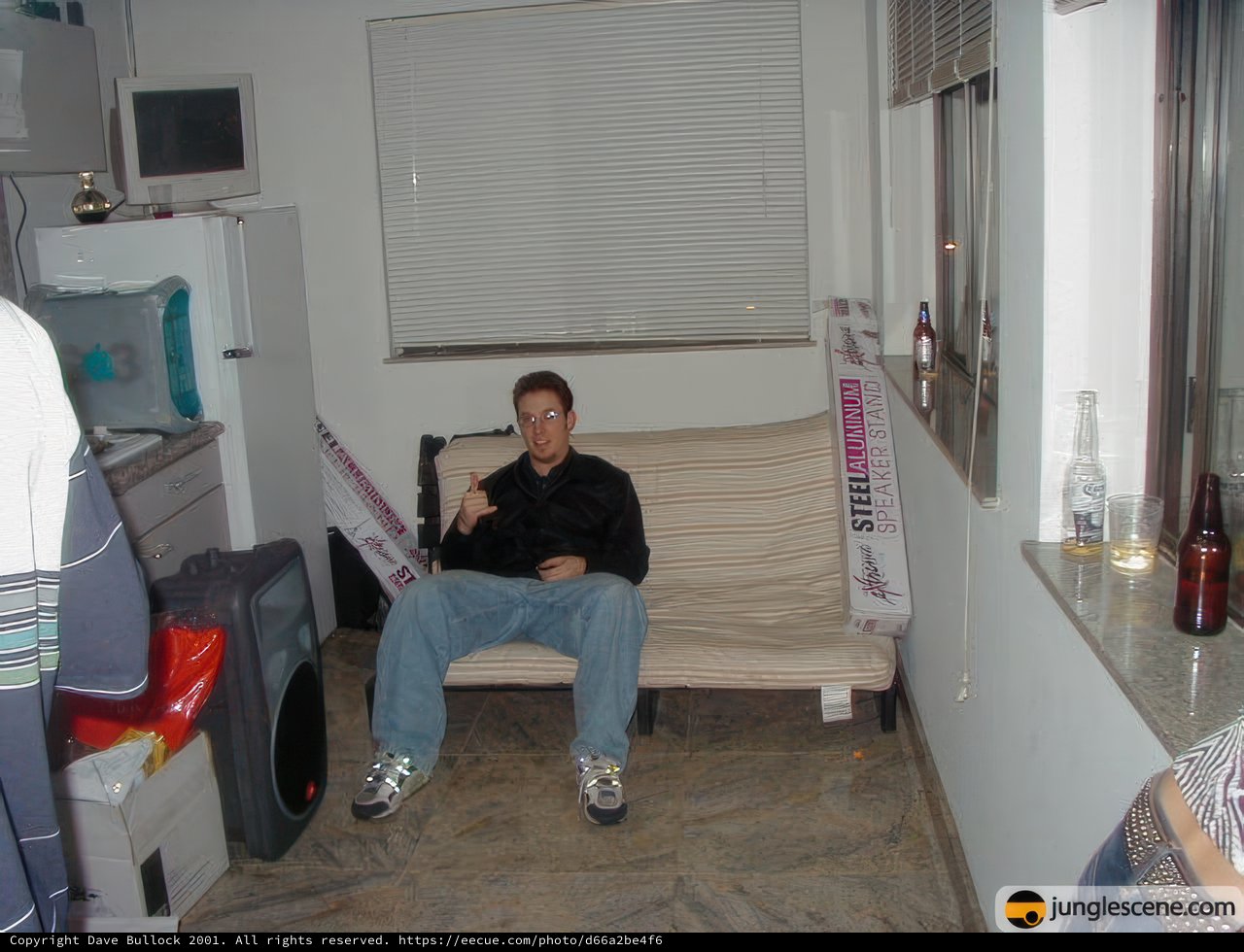 Relaxing on New Year's Eve