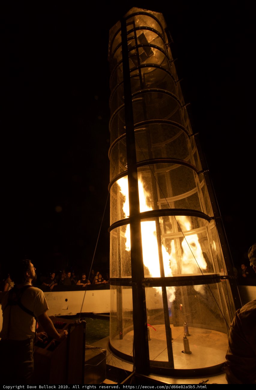Towering Flames