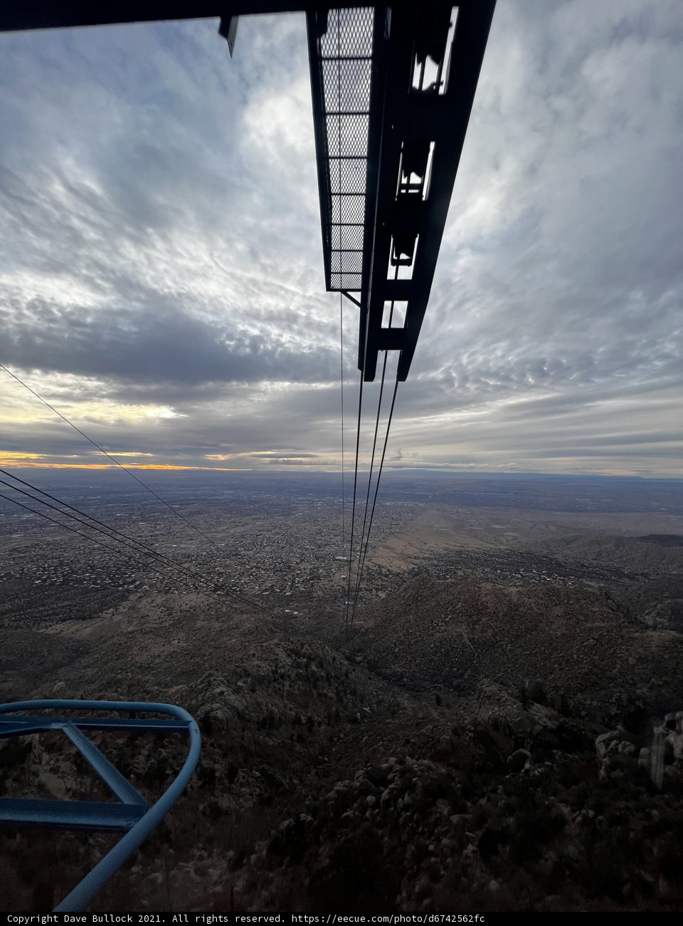 Cable Car View of Cibola National Forest