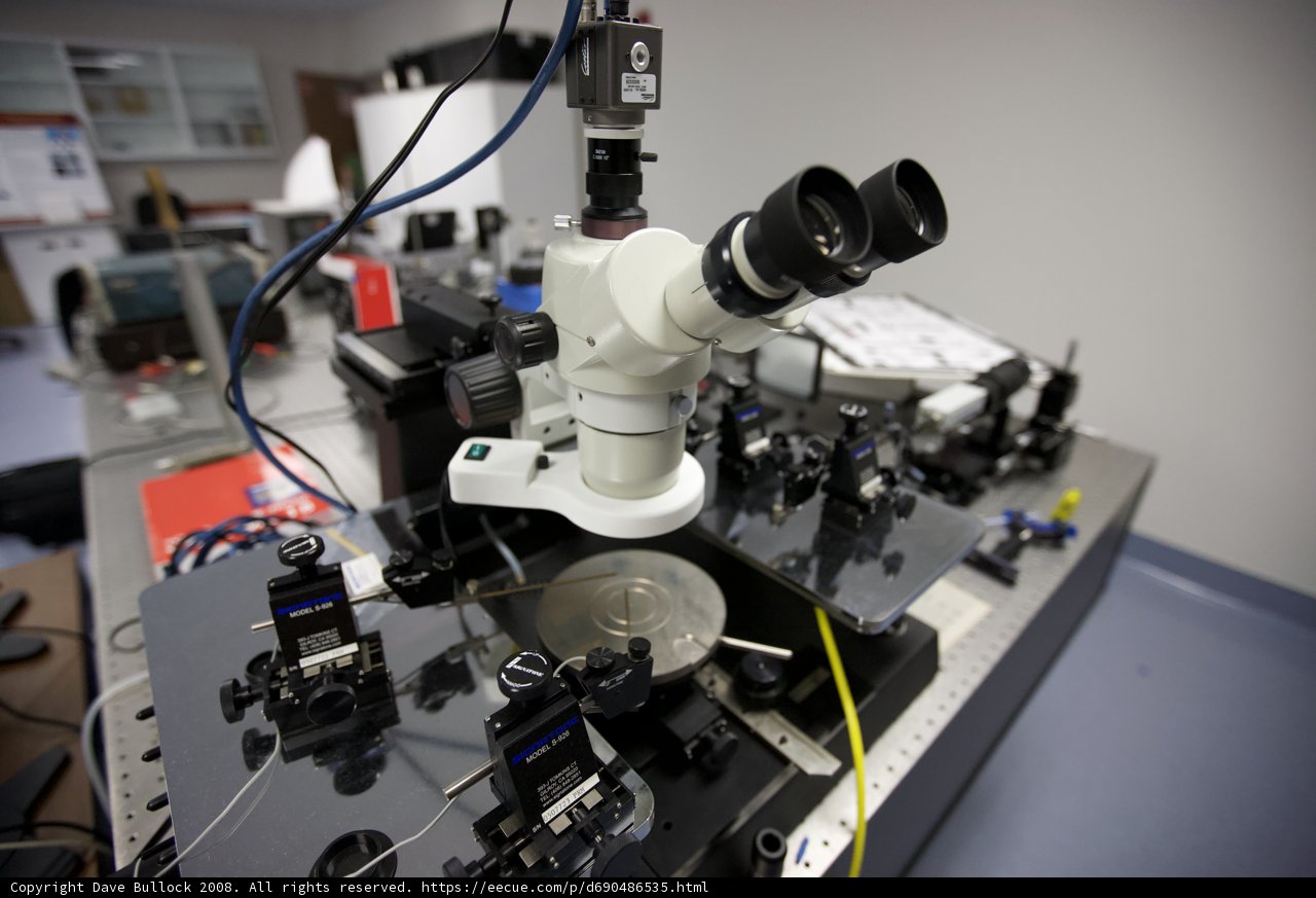 Microscope in USC Laboratory
