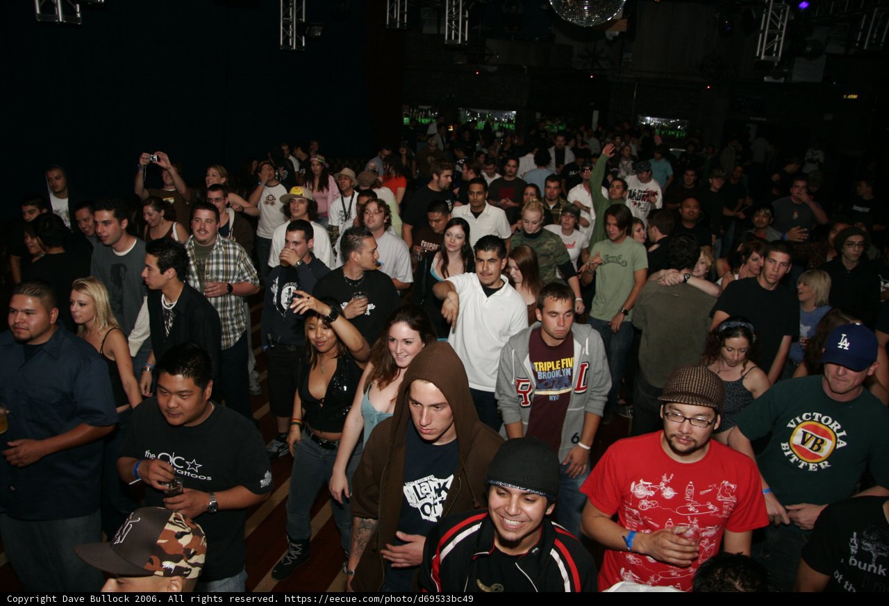 Nightlife Fun with a Crowded Crew
