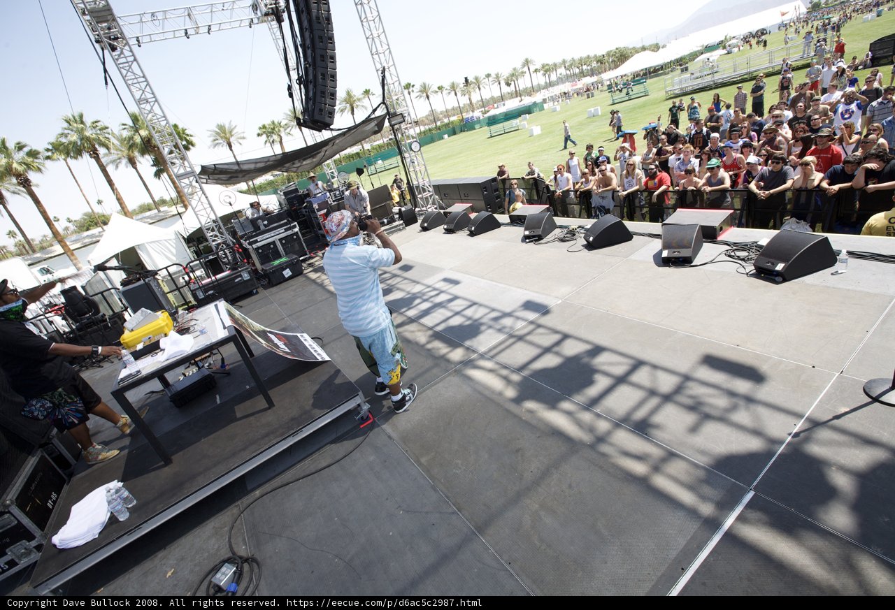 Live Concert Performance at Coachella 2008