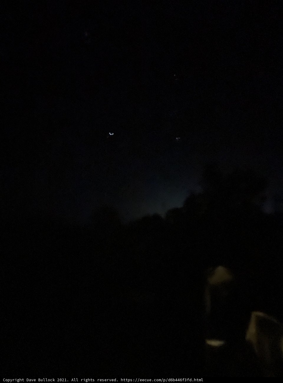 Night Sky at Sandia Park