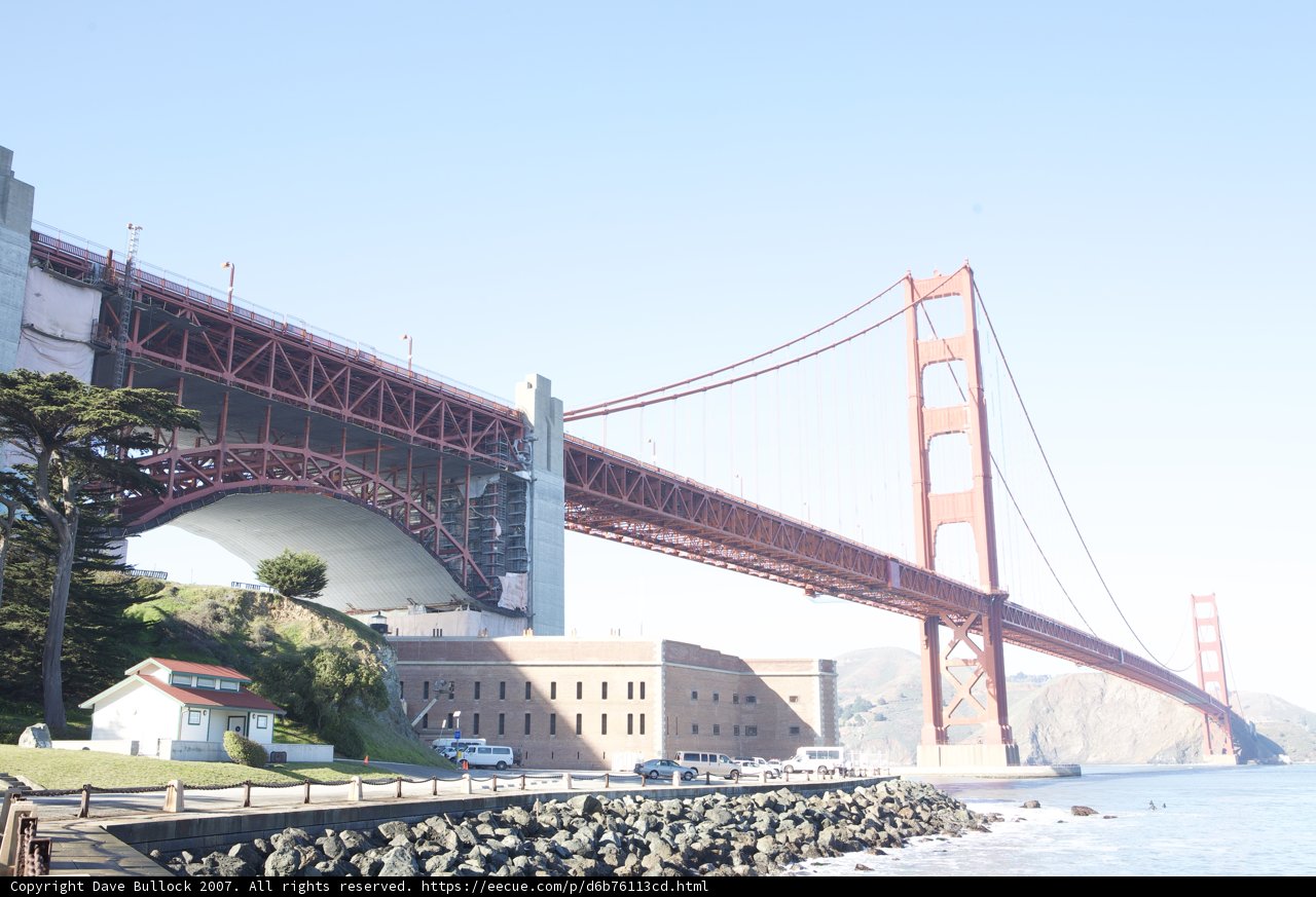 Building and Bridge over the Serene Waters