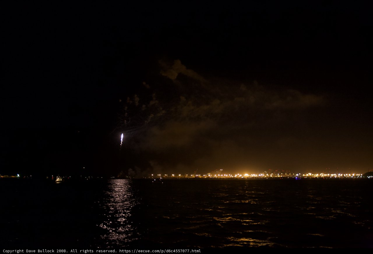 Fireworks Extravaganza over the Serene Waters