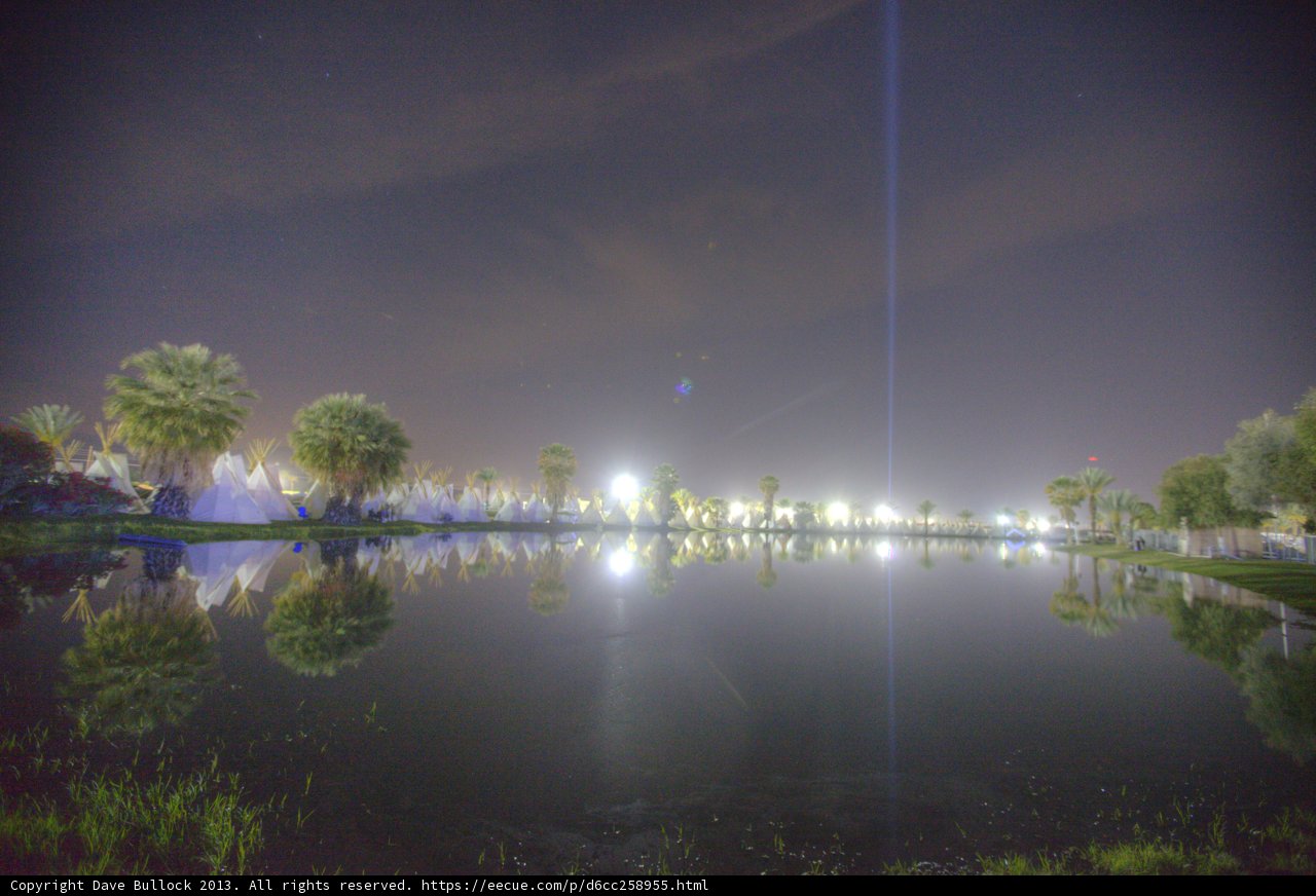 Night Lights on Lake