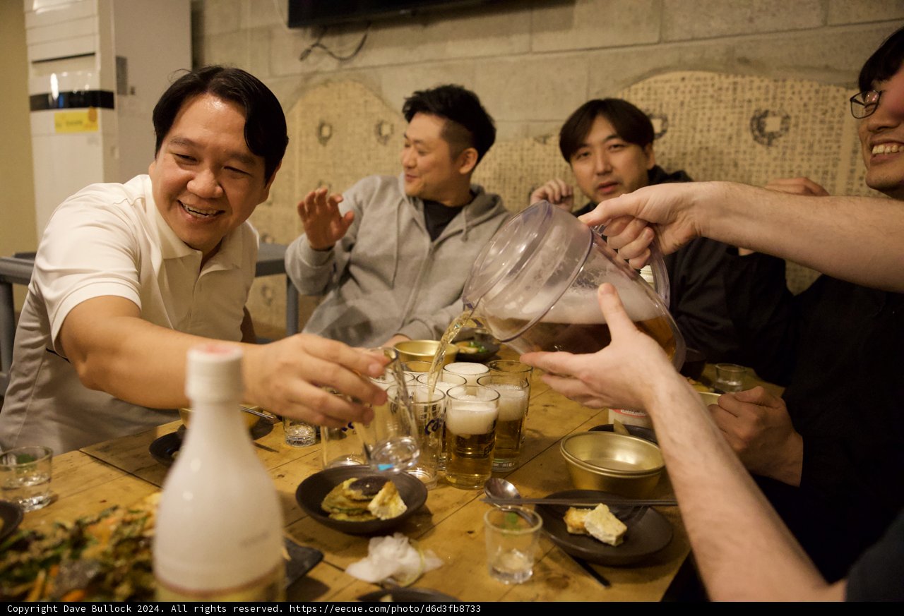 A Convivial Evening in Korea