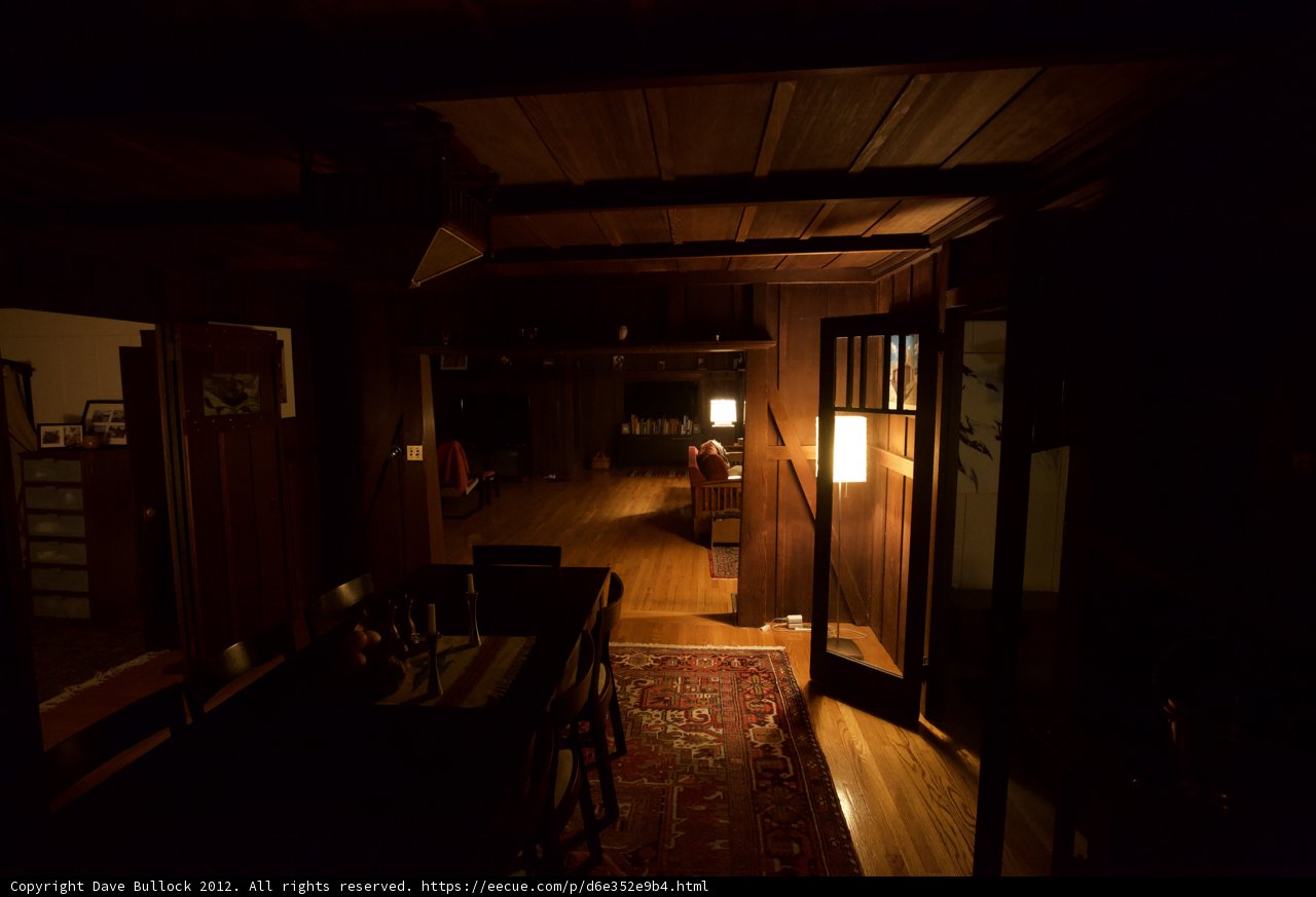 Dark Dining Room