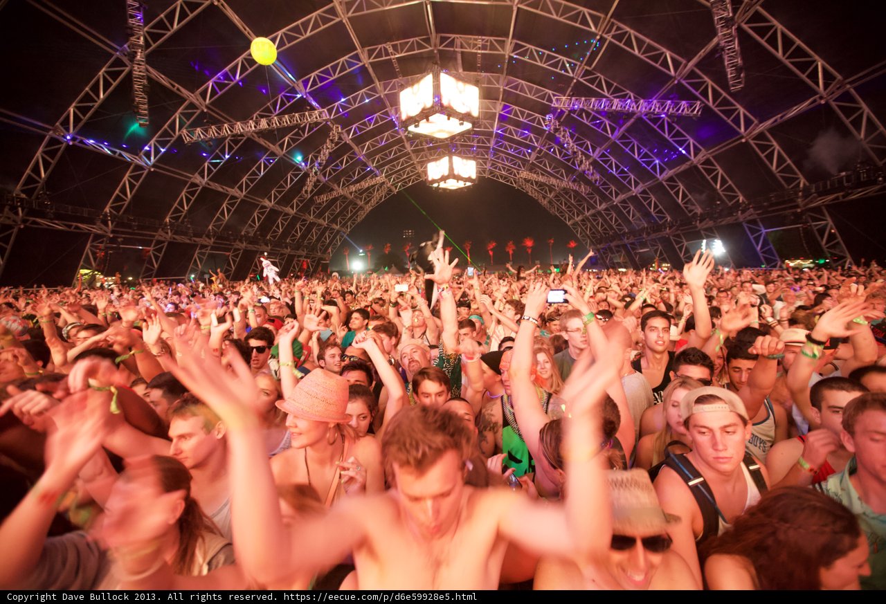 Arch of Fun at Coachella Music Festival