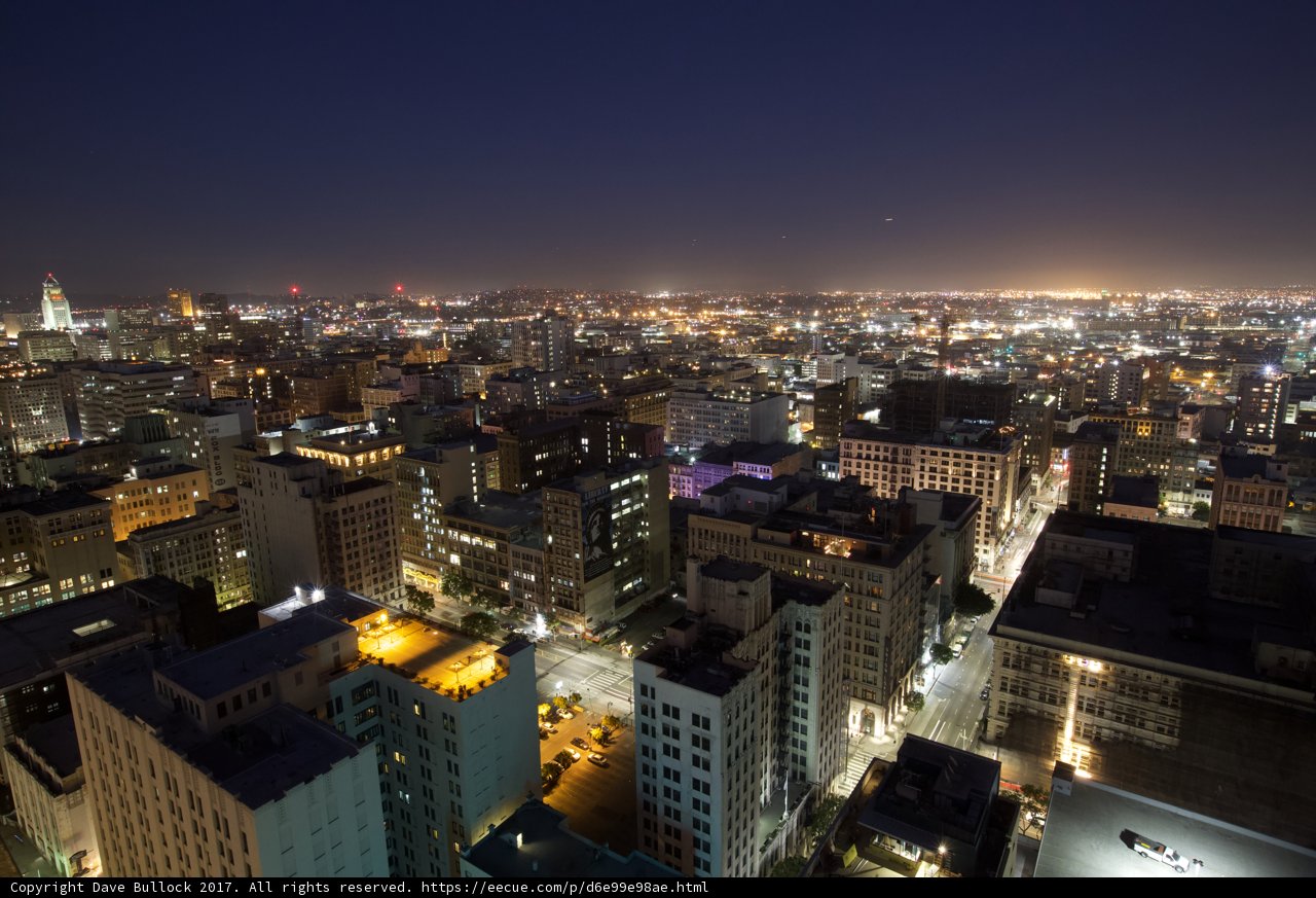 Glowing Metropolis