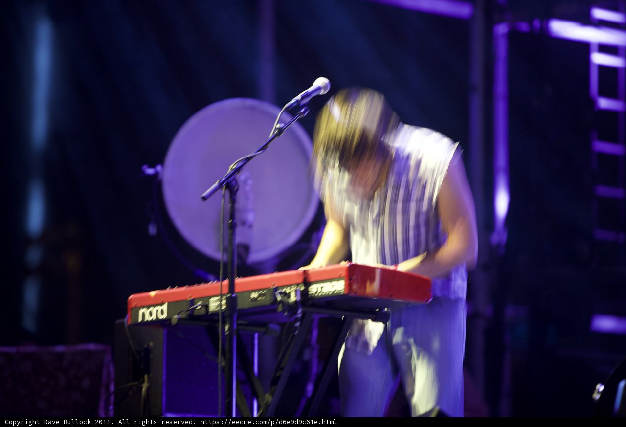 Blurry Keyboard Performance at Coachella