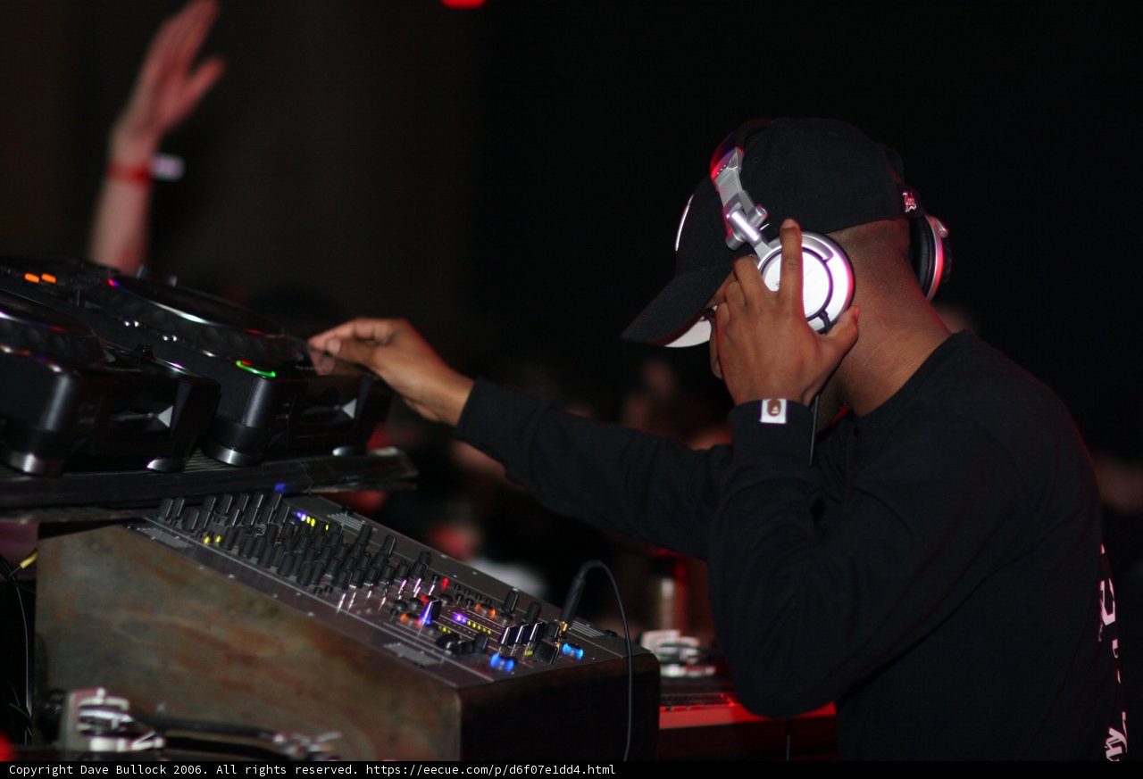 Black Shirted Deejay