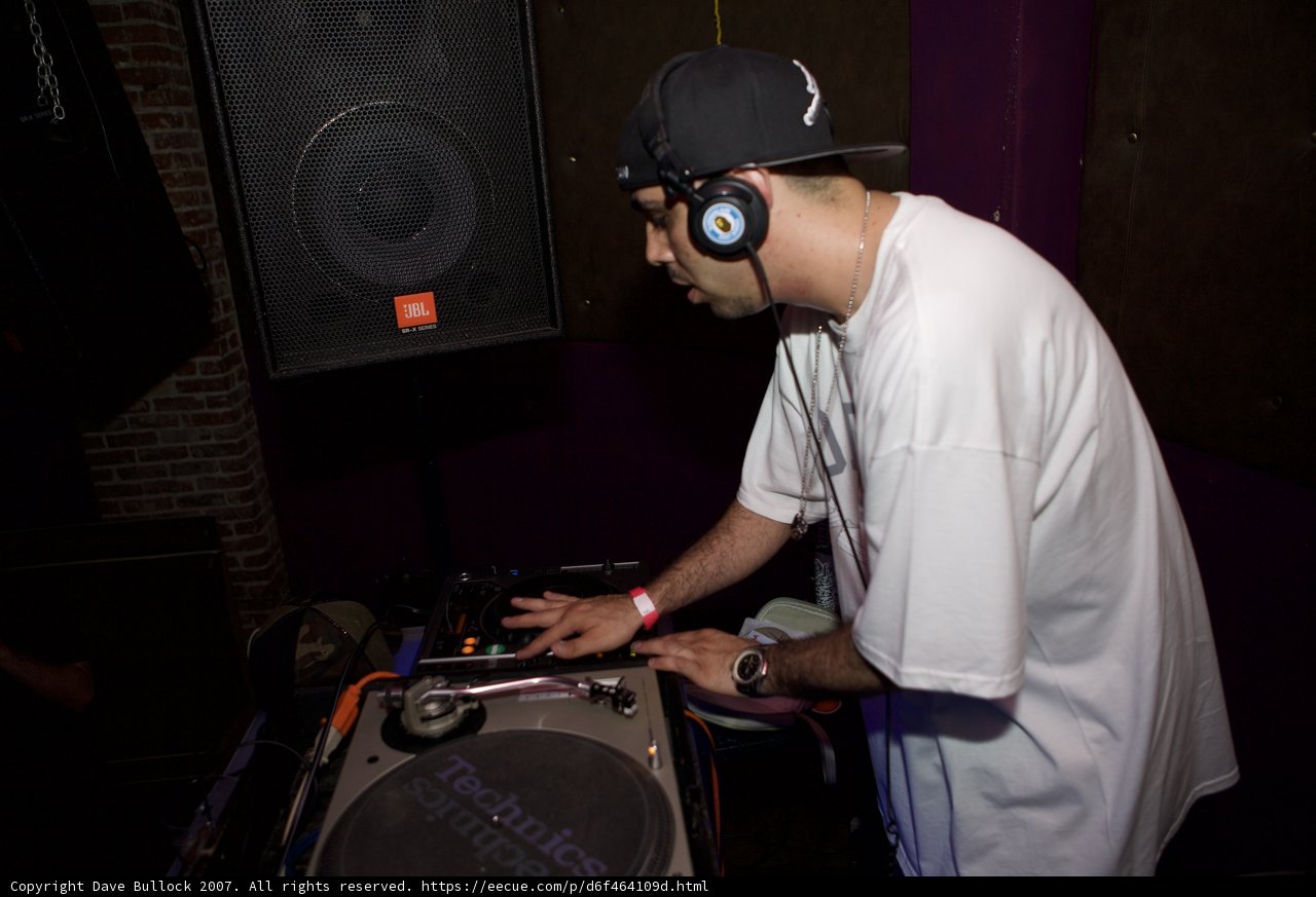 The Deejay In White