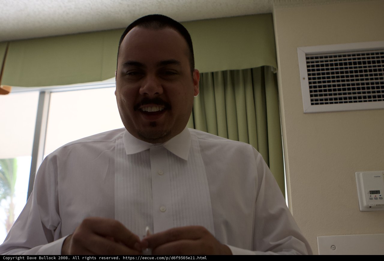 White Dress Shirt and Pointed Finger