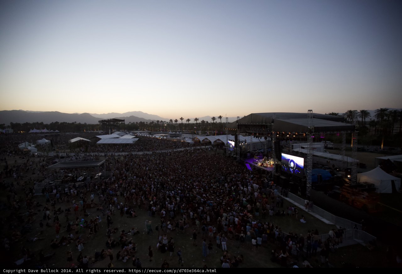 Coachella 2014: A Sea of Concertgoers