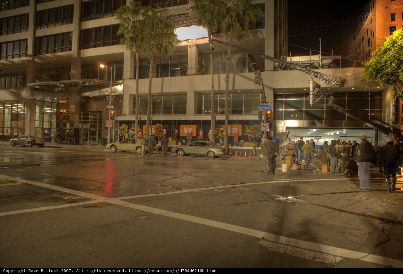 Street Scene at Night