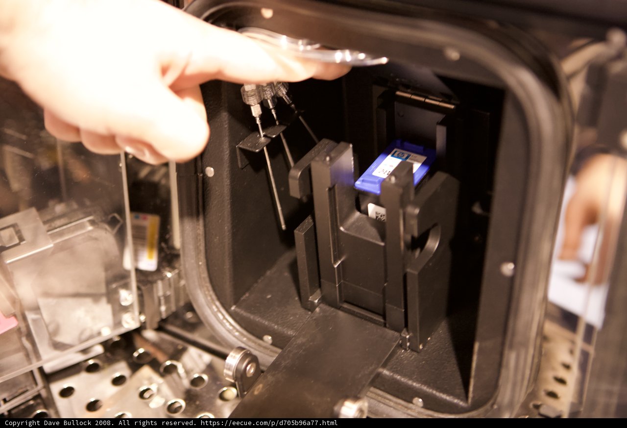 Inserting an Adapter into the Machine