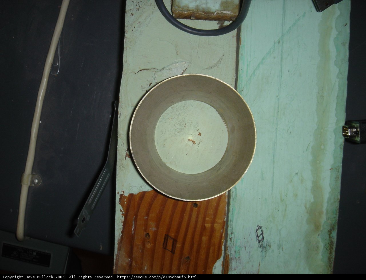 Plywood Table with Wooden Bowl