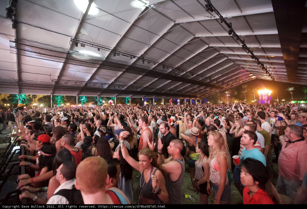 Nightlife Fun at Coachella Music Festival