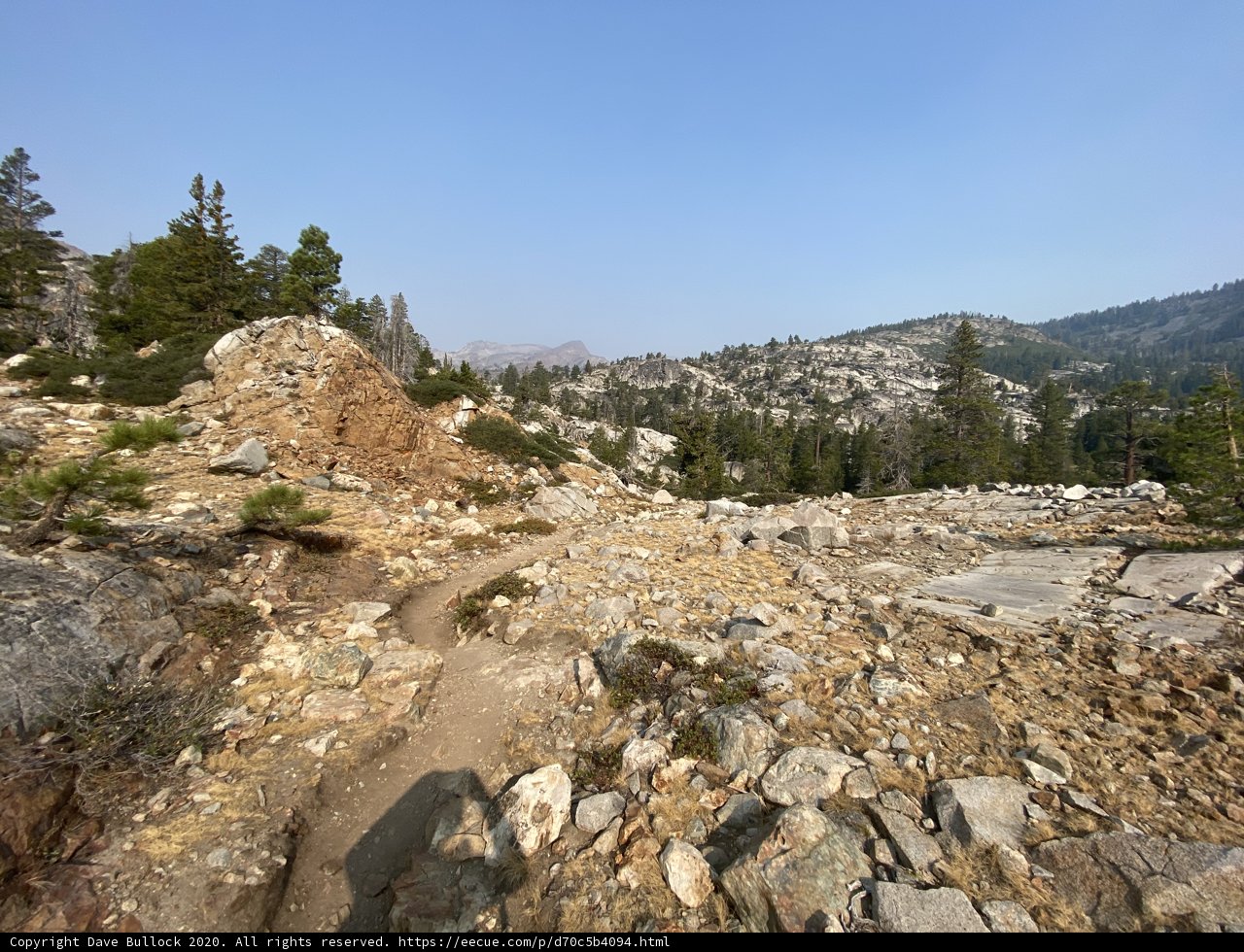 Majestic Trail in the Desolation Wilderness