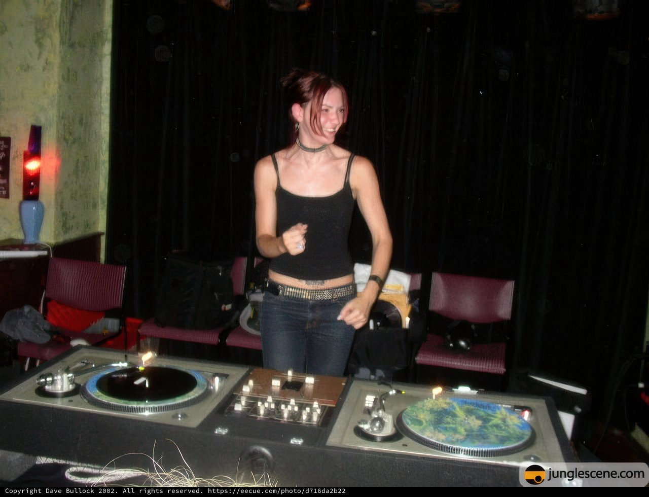 The Woman Behind the Turntables